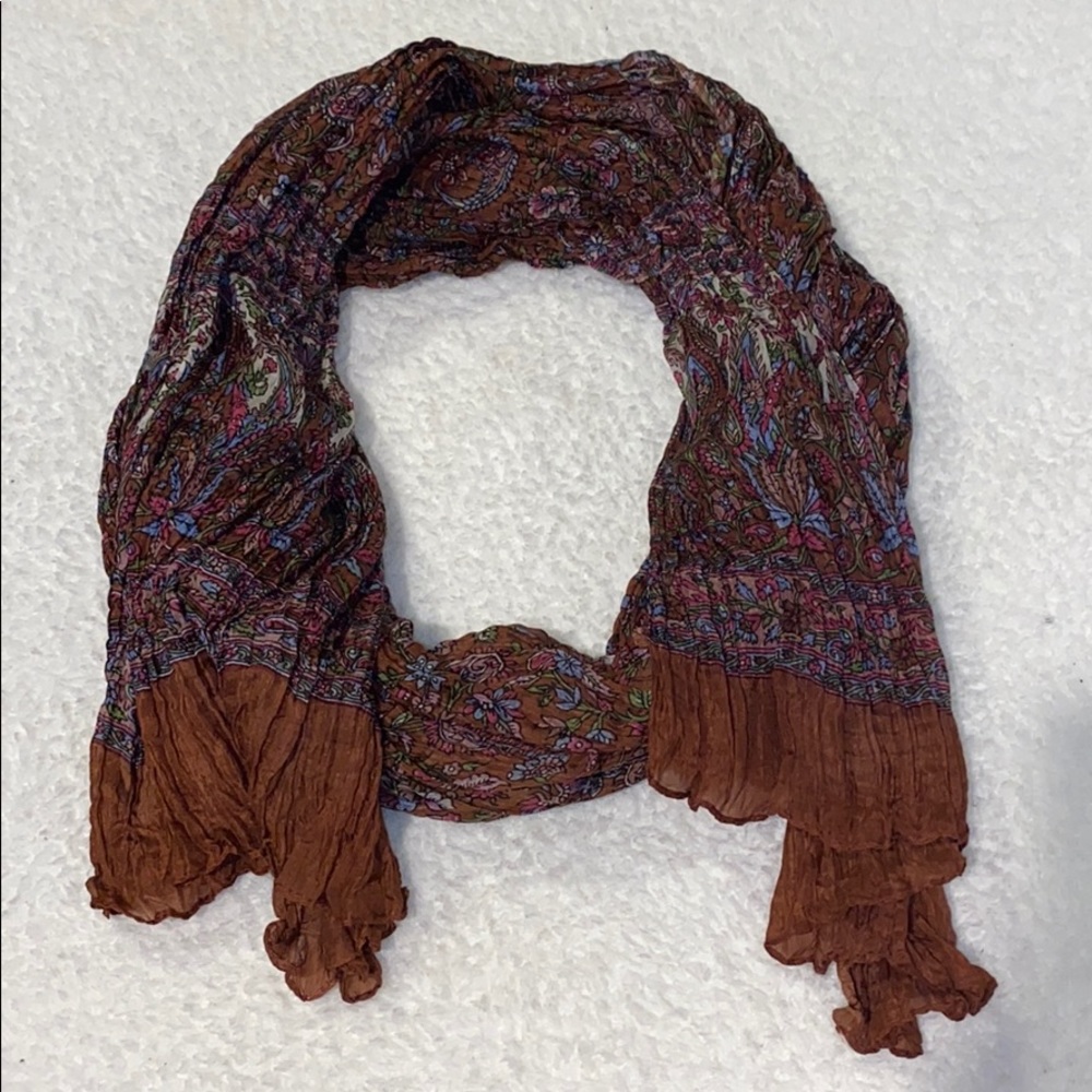 Floral scarf